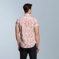 Leaf Printed shirt (Pink)