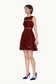 Red Maroon color dress