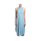 Satin: Crystal Elegance Dress (Aqua blue)