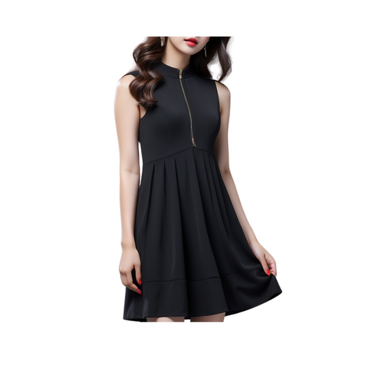 Cotton: Midnight Muse Dress (Black)