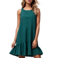 Linen : My Happy Place Dress (Dark Green)
