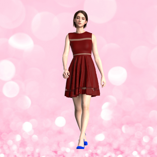 Red Maroon color dress |Affordable custom clothing | Custom made clothing online | house of supr | Custom tailored outfits | Tailored fit garments | Made to fit clothing