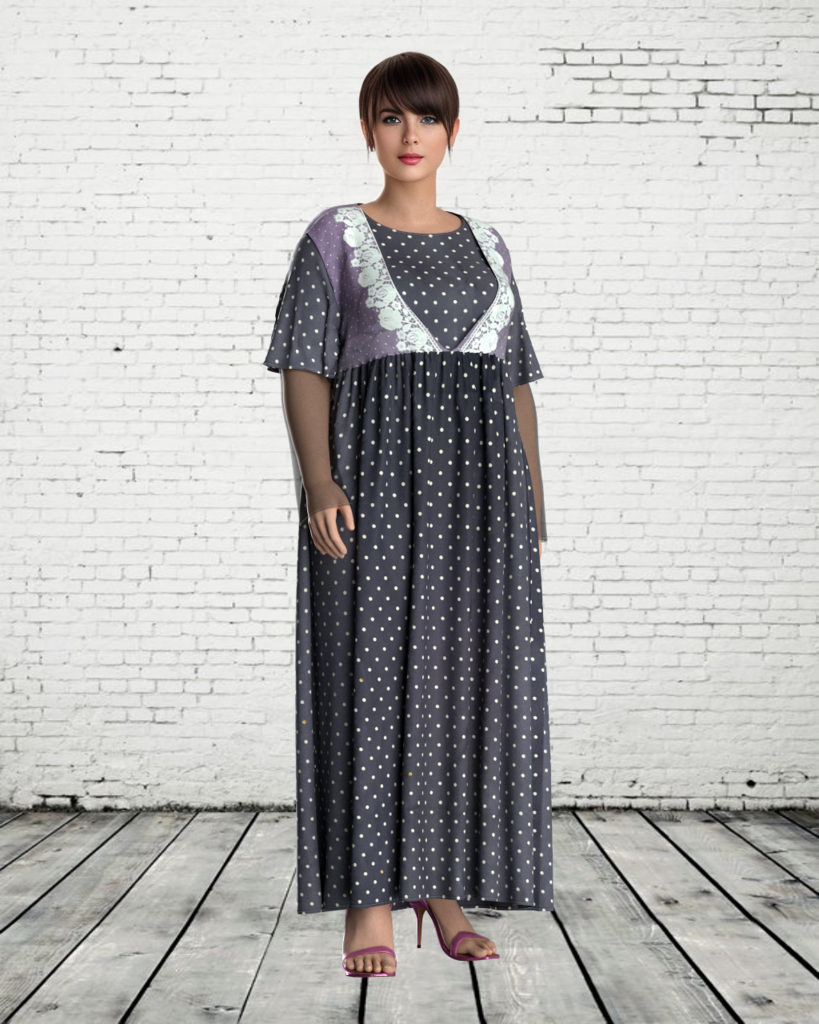 Maxi dress with lace in front (plus size) | | plus size clothing| curvy fashion |Affordable custom clothing | Custom made clothing online | house of supr | Custom tailored outfits | Tailored fit garments | Made to fit clothing | 