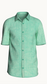 Linen solid shirt (Green)