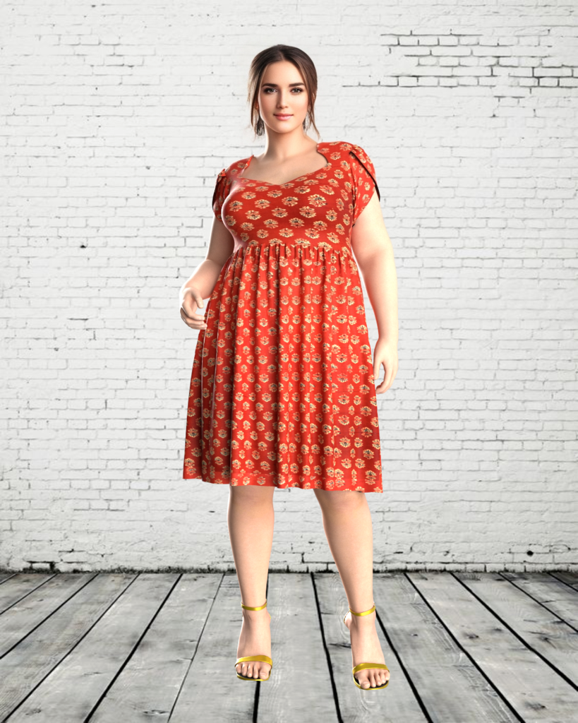 Sweet heart flare mini dress ( Plus size)  | plus size clothing| curvy fashion |Affordable custom clothing | Custom made clothing online | house of supr | Custom tailored outfits | Tailored fit garments | Made to fit clothing | 