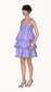 Ruffled tiered frilled dress